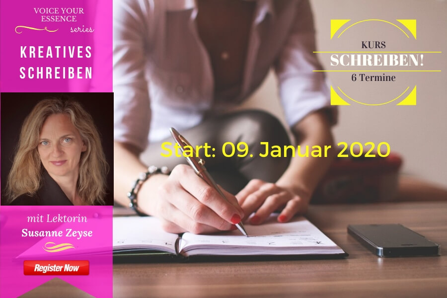 Kurs: KREATIVES SCHREIBEN mit Susanne Zeyse | schoolofvoice.berlin