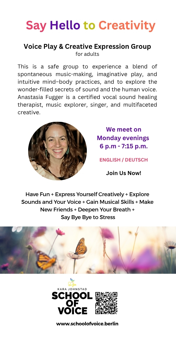 Creative Voice Play | School Of Voice