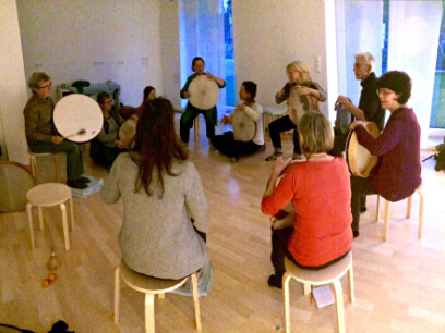 Frame Drumming Workshop with Ricarda Raabe at School Of Voice | www.schoolofvoice.berlin