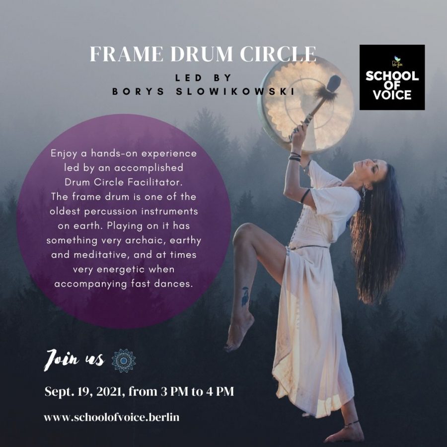Event: Frame Drum Circle | www.schoolofvoice.online
